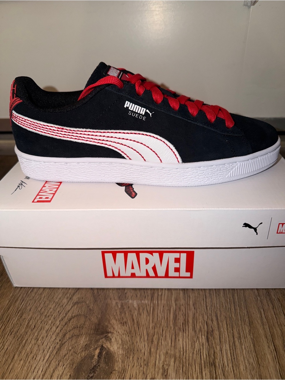 Puma Suede Marvel Spider-Man Miles Morales Men Shoes